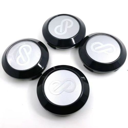 4pcs 65mm for enkei silver badge logo alloy wheel center caps hub caps rim cap