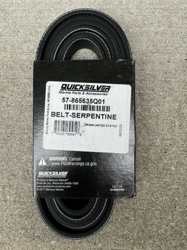 Mercury quicksilver serpentine belt 57-865635q01