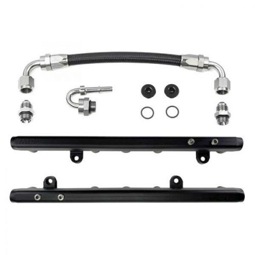 Deatschwerks fuel rails with crossover for 10-15 chevy camaro 05-13 corvette