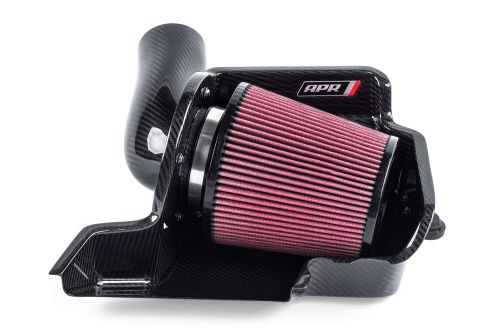 Apr 1.8t 2.0t ea888 mqb open carbon fiber air intake system red generation 3