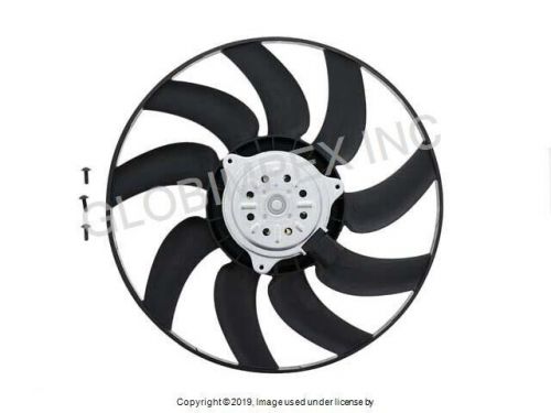 Audi (2008-2016) auxiliary fan left (dr. side) oem valeo + 1 year warranty