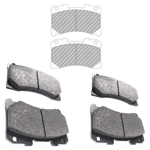 Ferodo racing ds2500 front and rear brake pads for toyota yaris gr 1.6 turbo 4wd