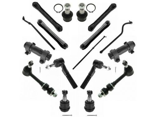 Front control arm ball joint tie rod and sway bar link kit 58gkts31 for ram 2500