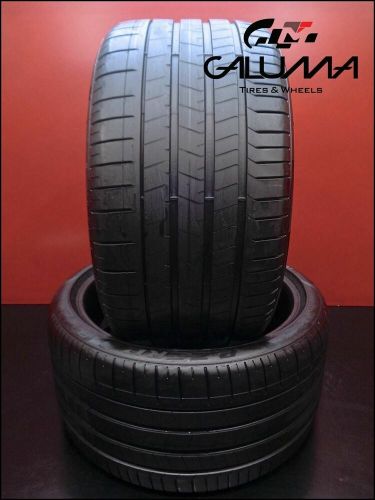 2 two tires 2018 nice+ pirelli 315/30/21 p zero zr 105y oem n1 porsche #52233