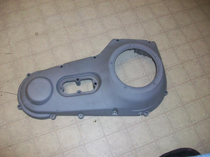 Harley softail dyna primary cover 60506-99 oem powder coat finish nice 99-06