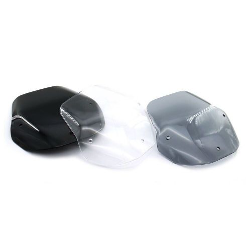 For suzuki gsx 8s gsx8s 2023 2024 windshields sport screen wind deflector black