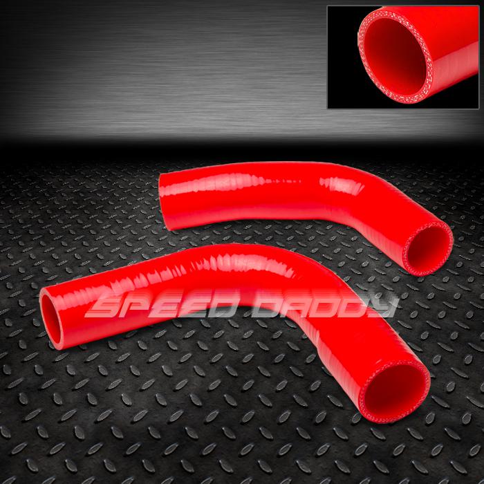 3-ply high temp silicone radiator coolant hose 72-77 mazda rx3 savanna s102a red