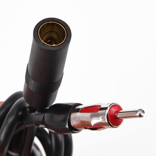 180cm auto car antenna adapter extension cable male to female for radio am/fm us