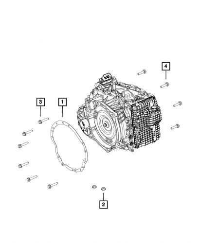 Genuine mopar hex head bolt 6511216aa