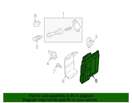 Genuine nissan ecm 23710-zs60a