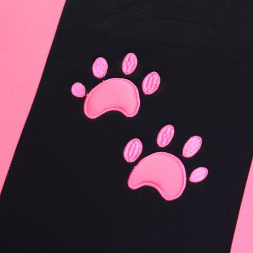 For kia car seat covers with pink paws logo set tone front and rear new