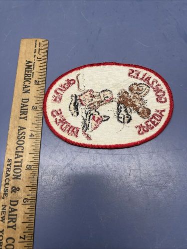 Vintage speedy gonzales rides rupp winter sports snowmobiling sew on patch