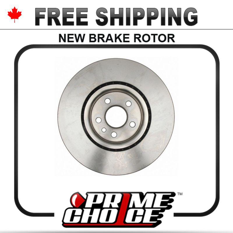 1 premium new disc brake rotor for front fits left driver / right passenger side