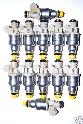 *asnu reconditioned* 1993 bmw 850ci fuel injectors 5.0l v12 m70 rebuilt