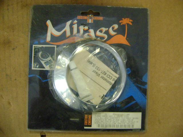 Harley mirage chrome fl speedo cover large electronic 94+ road king 27-153 cc