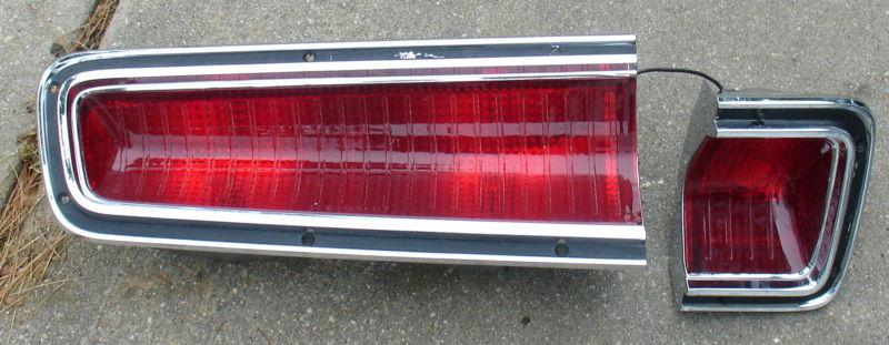 Drivers side tail light for a 1967 dodge station wagon lh