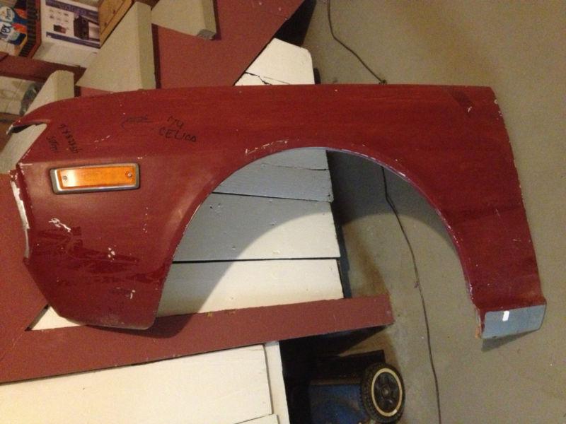 Left side front fender for toyota celica from 1970-1974