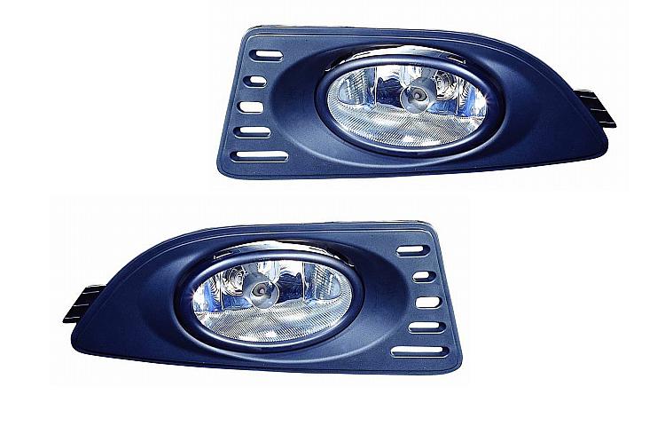 Driver and passenger replacement fog light dealer installed kit 05-06 acura rsx