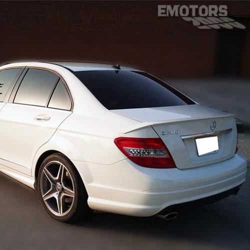 Painted mercedes w204 c class sedan trunk spoiler b 2013 #197 Ω