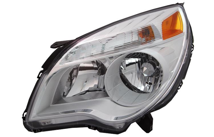 Left driver side replacement headlight head lamp 10-10 chevy equinox - 20892425