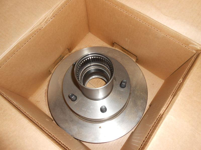 Nos.  1993-96 ford f-150 front rotor & hub f3tz-1102-aax ax  gpd-54008. oem