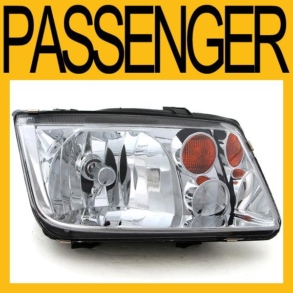 03-05 vw jetta right headlight vw2503125 headlamp assembly passenger side wo fog