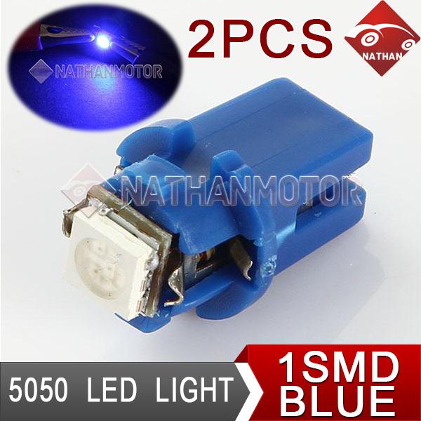 2x new blue smd led dashboard light side interior indicator lamp bulb car auto