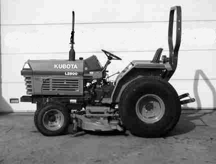 Kubota l2500dt l2500f l2500 dt f tractor parts manuals