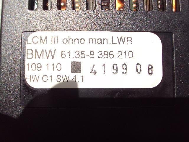 1999-2001 bmw e38 e39 light control module lcm iii lkm 740i  740il 750il 740i