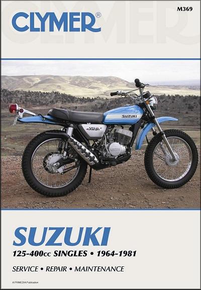 Suzuki tc tm rl ts 125 185 250 500 tm250 repair manual