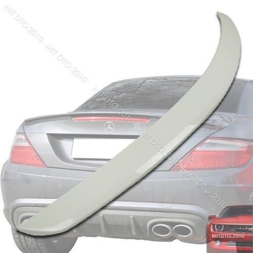 Painted mercedes benz slk-class r172 a type trunk spoiler wing abs §