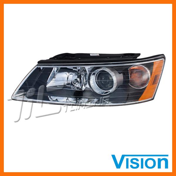 New driver left lh side head light lamp assembly for 06-08 hyundai sonata gl gls