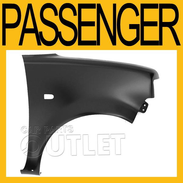 04-06 scion xb front fender primered steel assembly w/ molding hole new