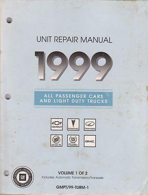 1999 all passenger and light truck transmission factory issue repair manual set