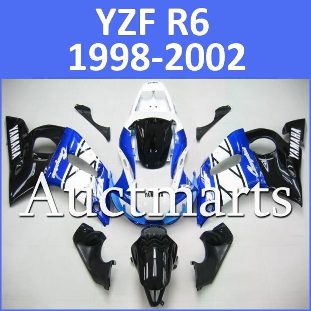 Fit yamaha yzfr6 98 99 00 01 02 yzf r6 1998 1999 2000 2001 2002 fairing h7 d13