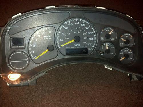 1999 chevrolet silverado 1500 instrument panel