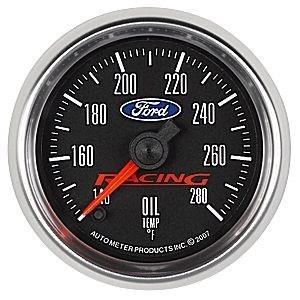 Autometer 2-1/16in. oil temp; 140-280 f; fse; ford