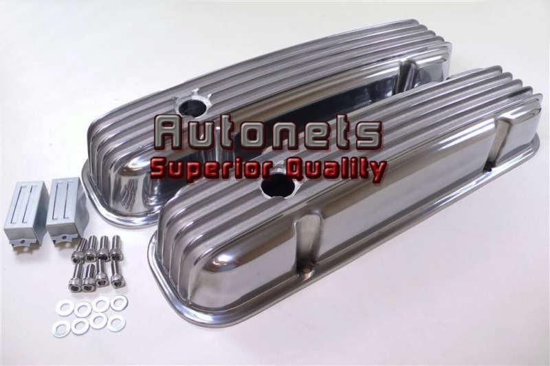 Pontiac polished aluminum 326 350 428 455 gto lemans valve cover hot rod