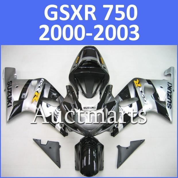 Fit suzuki 00 01 02 03 gsxr 750 gsx-r750 2000 2001 2002 2003 fairing k1 b6 d03