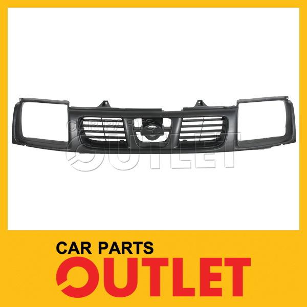 1998-2000 nissan frontier se xe front grille assembly replacement