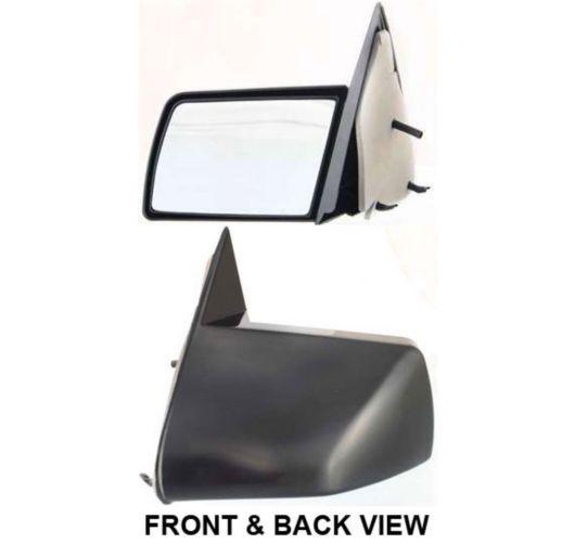 1988-1998 c1500 silverado sierra left manual mirror gm1320170 for sport type lh