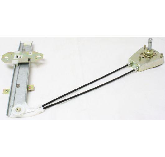 92-95 honda civic sedan manual window regulator lr new