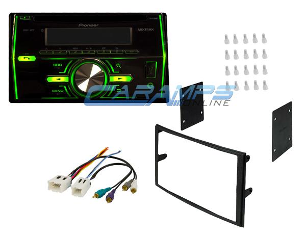 2003-2005 350 z pioneer cd player radio receiver with complete installation kit