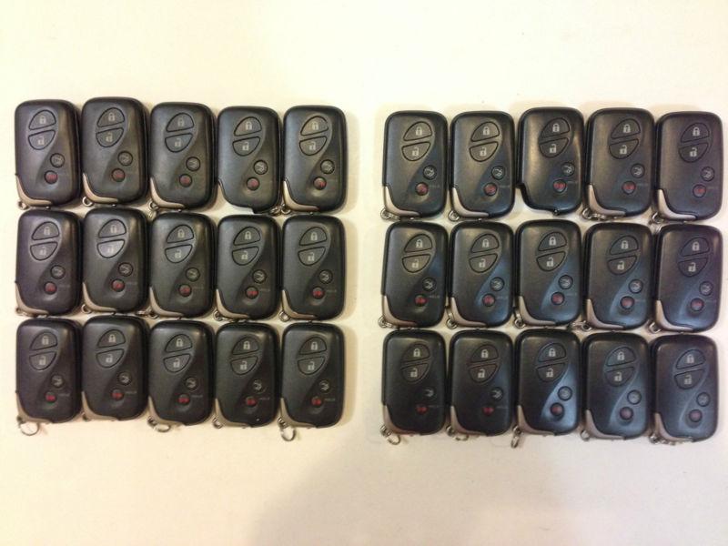Hyq14aab lot of 30 lexus smart key less entry remote gs es is ls hf is-c 06-11