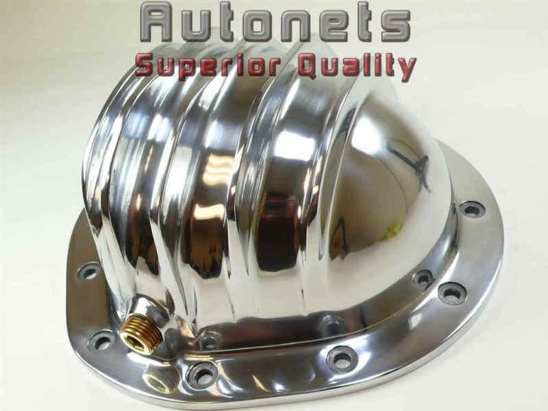 Polished aluminum differential cover blazer jimmy 8.75" ring gear w/ gasket