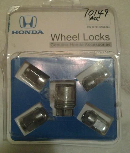 Honda wheel locks genuine honda accessories part #  08181-sf0a2ah 