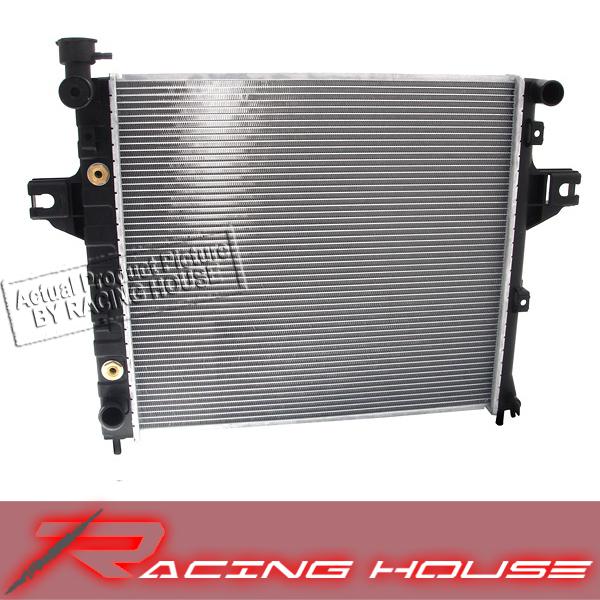 99-04 jeep grand cherokee cooling engine radiator 4.0l l6 a/t 12"toc assembly