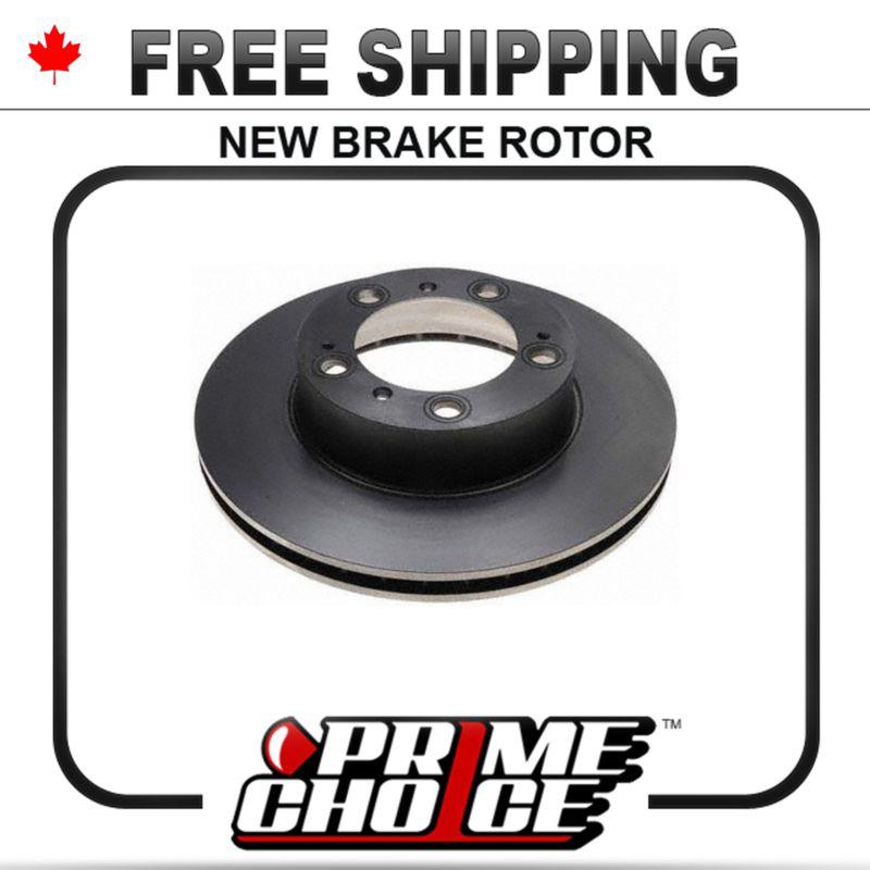 1 premium new disc brake rotor for front fits left driver / right passenger side