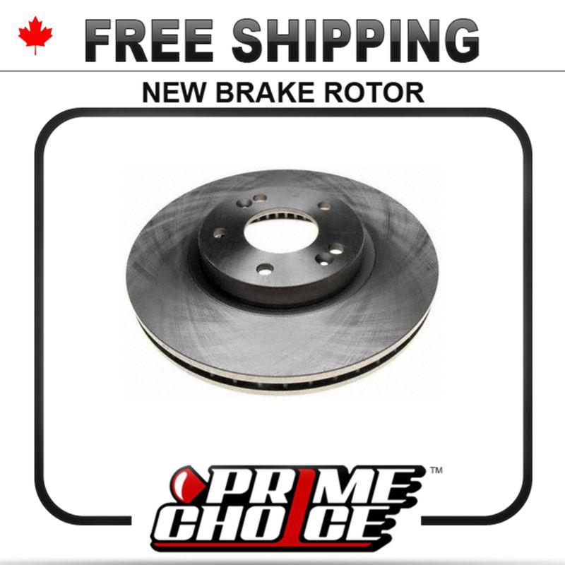 1 premium new disc brake rotor for front fits left driver / right passenger side