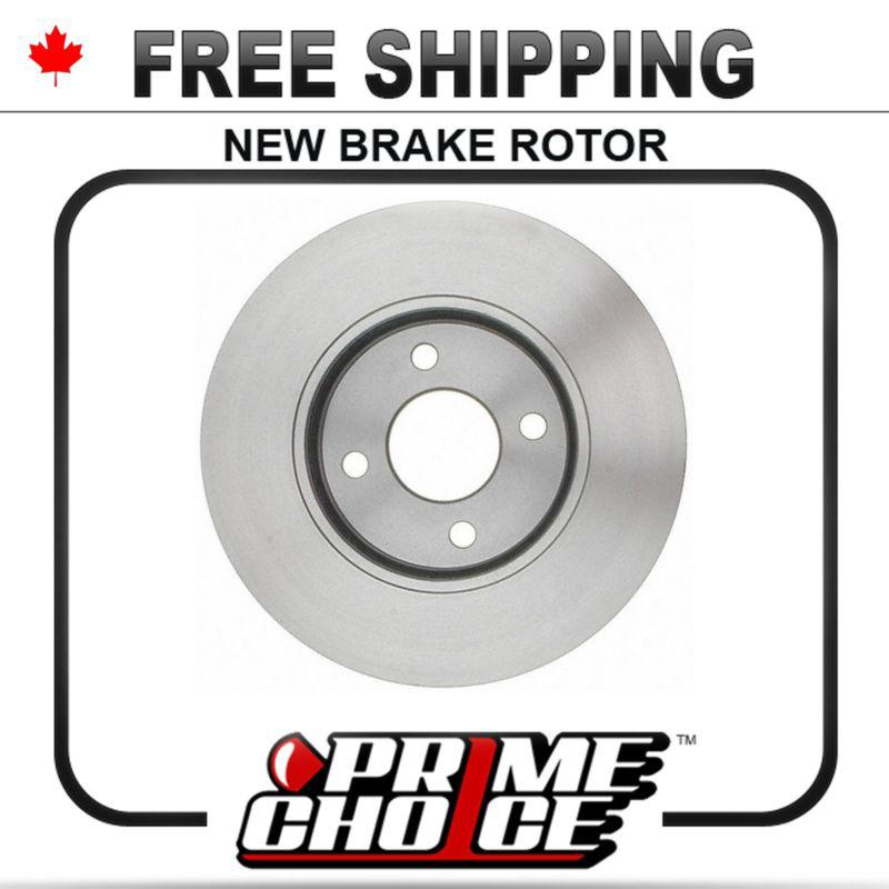 1 premium new disc brake rotor for front fits left driver / right passenger side